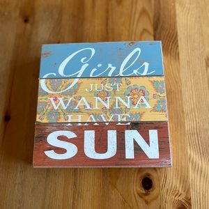 Precious Wooden Sign